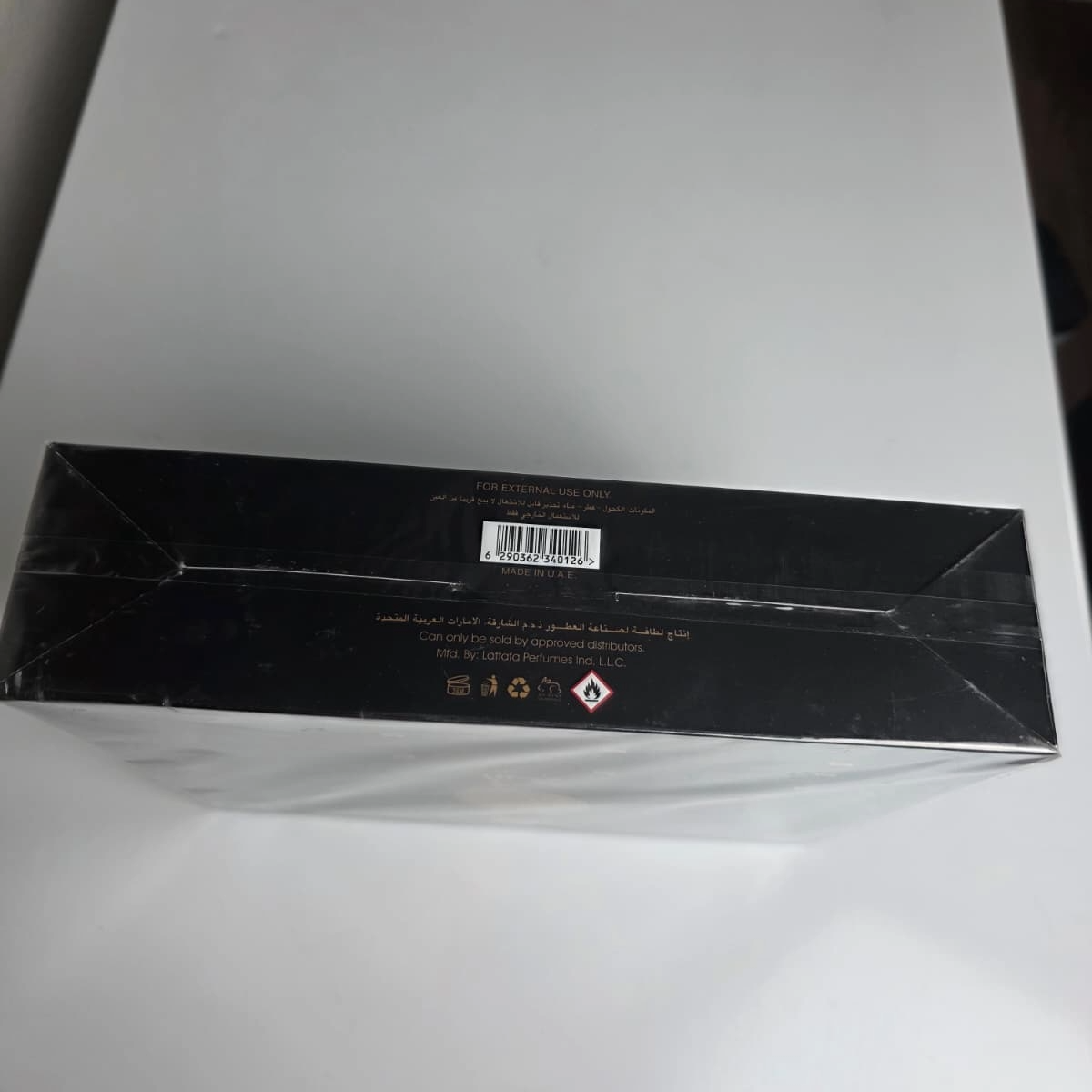 Lattafa Asad – Set de Regalo Hombre (EDP 100 ml + Deo 200 ml + Hair Mist 50 ml)