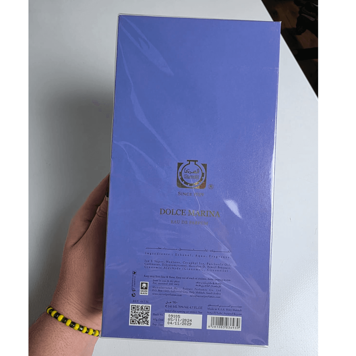 Surrati Dolce Marina Eau de Parfum 140 ml – Unisex