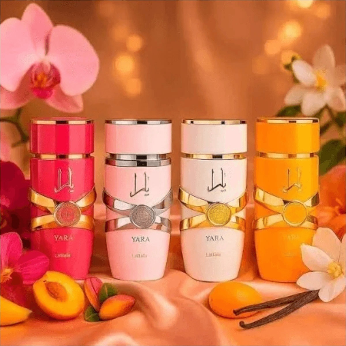 Lattafa Yara Collection Set 4 pcs EDP 25 ml Mujer