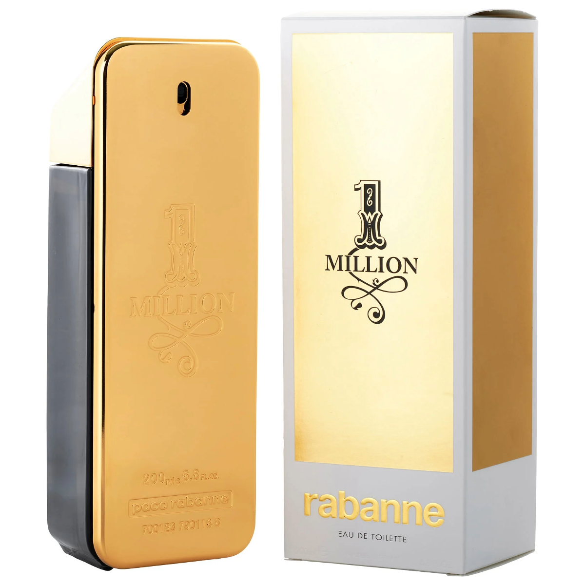 Paco Rabanne 1 Million Eau de Toilette 200 ml para Hombre