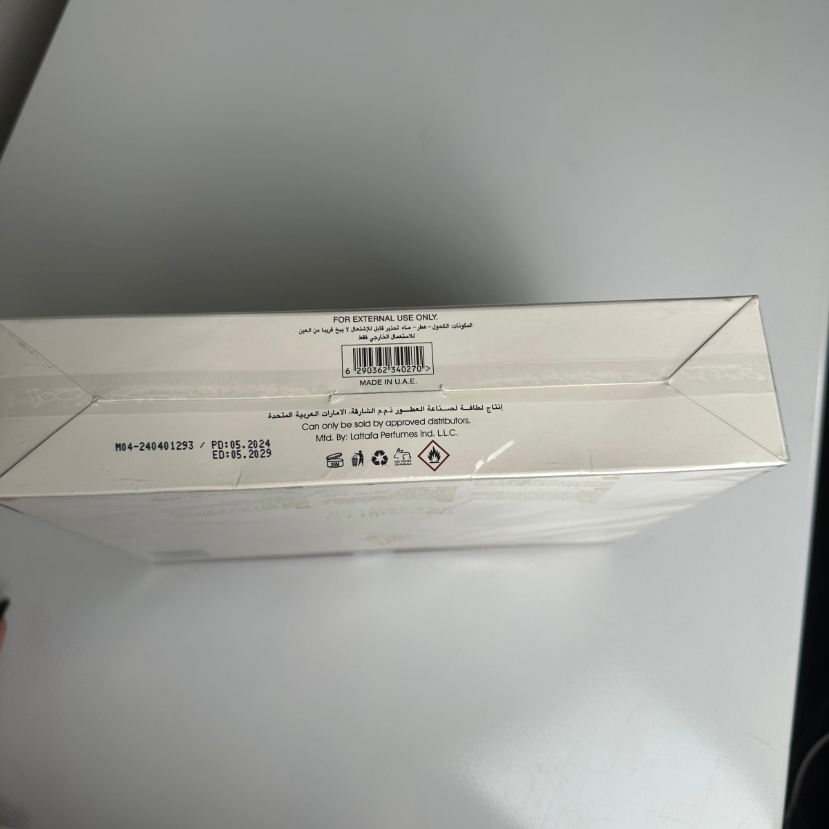 Lattafa Ana Abiyedh Rouge Set de Regalo Árabe para Mujer