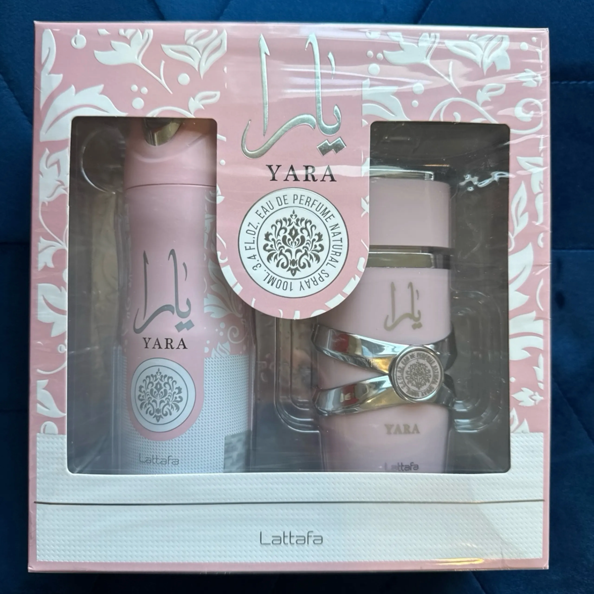 Yara by Lattafa – Eau de Parfum para Mujer + Body Spray | Floral Oriental