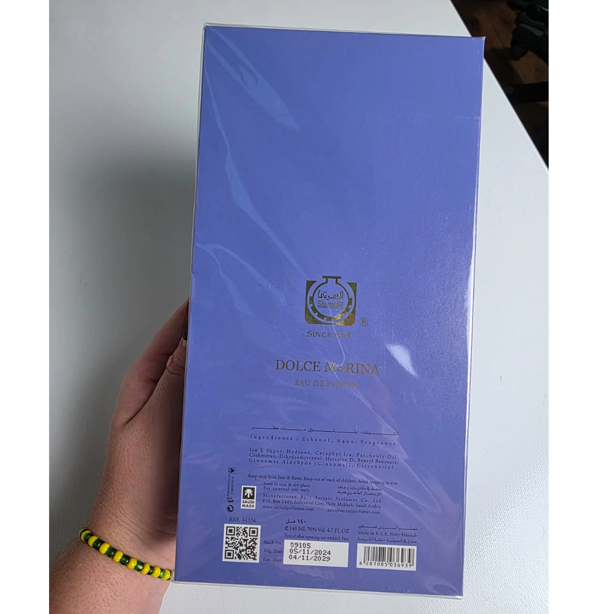 Surrati Dolce Marina Eau de Parfum 140 ml – Unisex