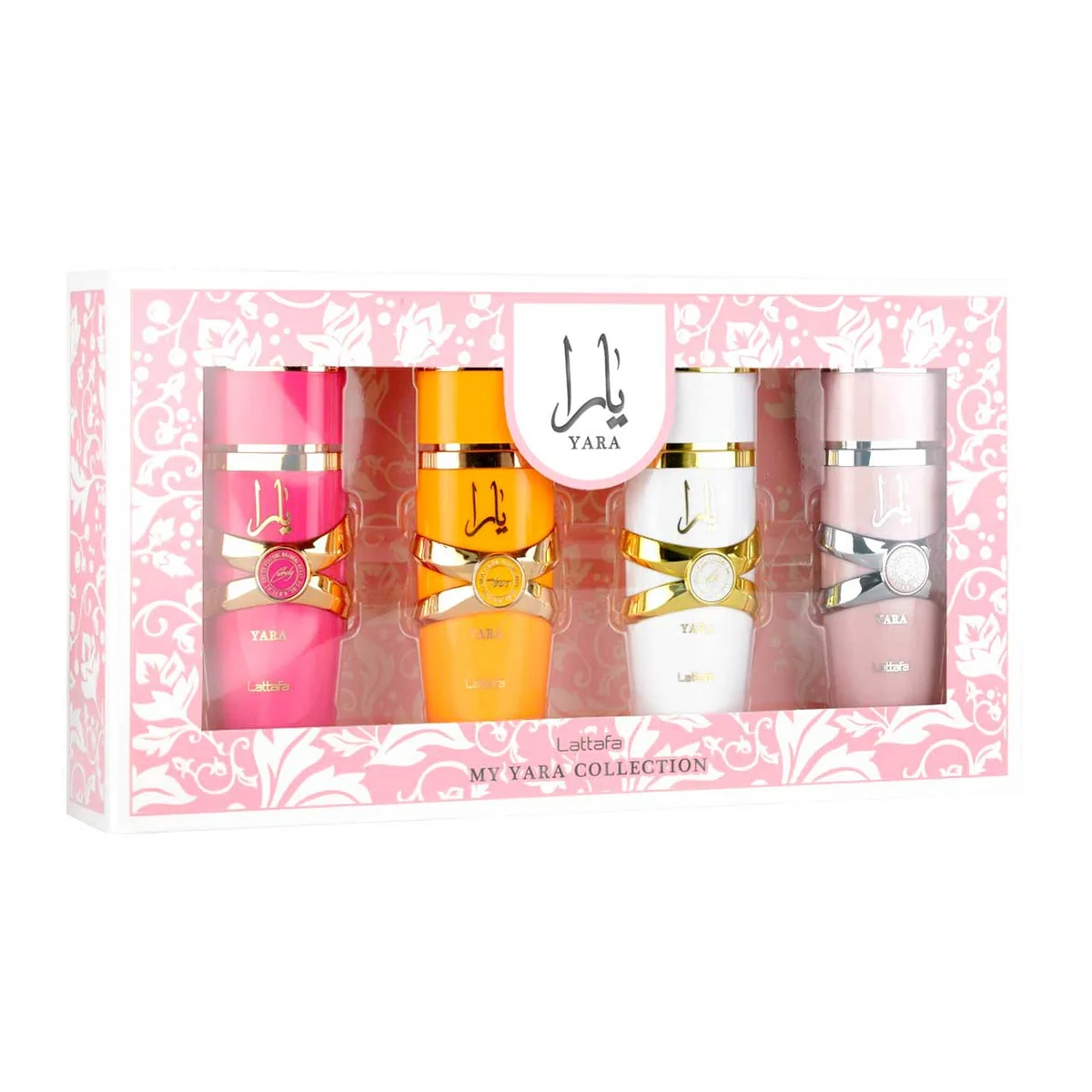 Lattafa Yara Collection Set 4 pcs EDP 25 ml Mujer