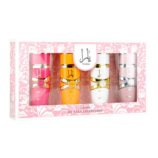 Lattafa Yara Collection Set 4 pcs EDP 25 ml Mujer